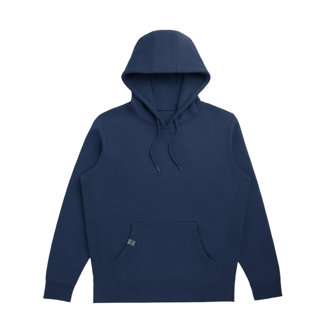 Ocean Navy Organic Cotton Hooded Sweatshirt
