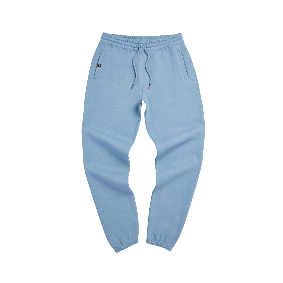 Cloudy Blue Organic Cotton Sweatpants