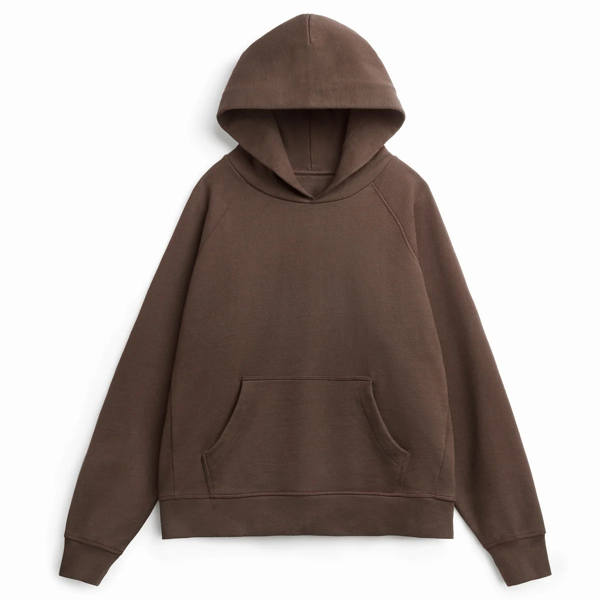 Espresso Heavyweight Organic French Terry Hood