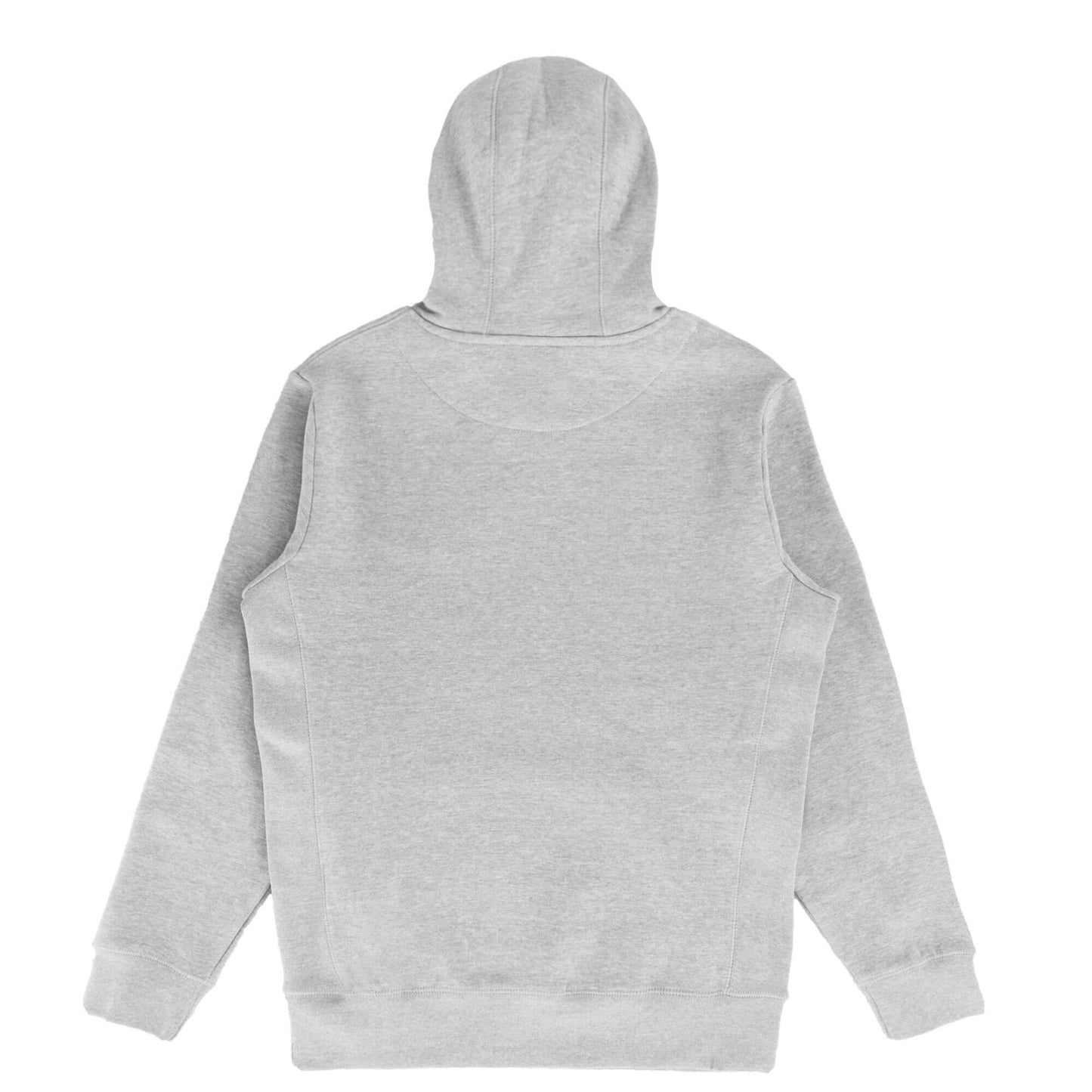 Heather Grey Organic Cotton Zipped Hoodie