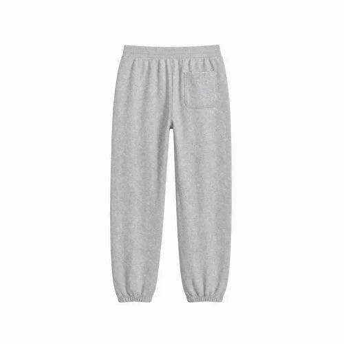 Heather Grey Organic Heavyweight Brushed Jogger