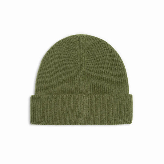 Moss Cashmere Beanie