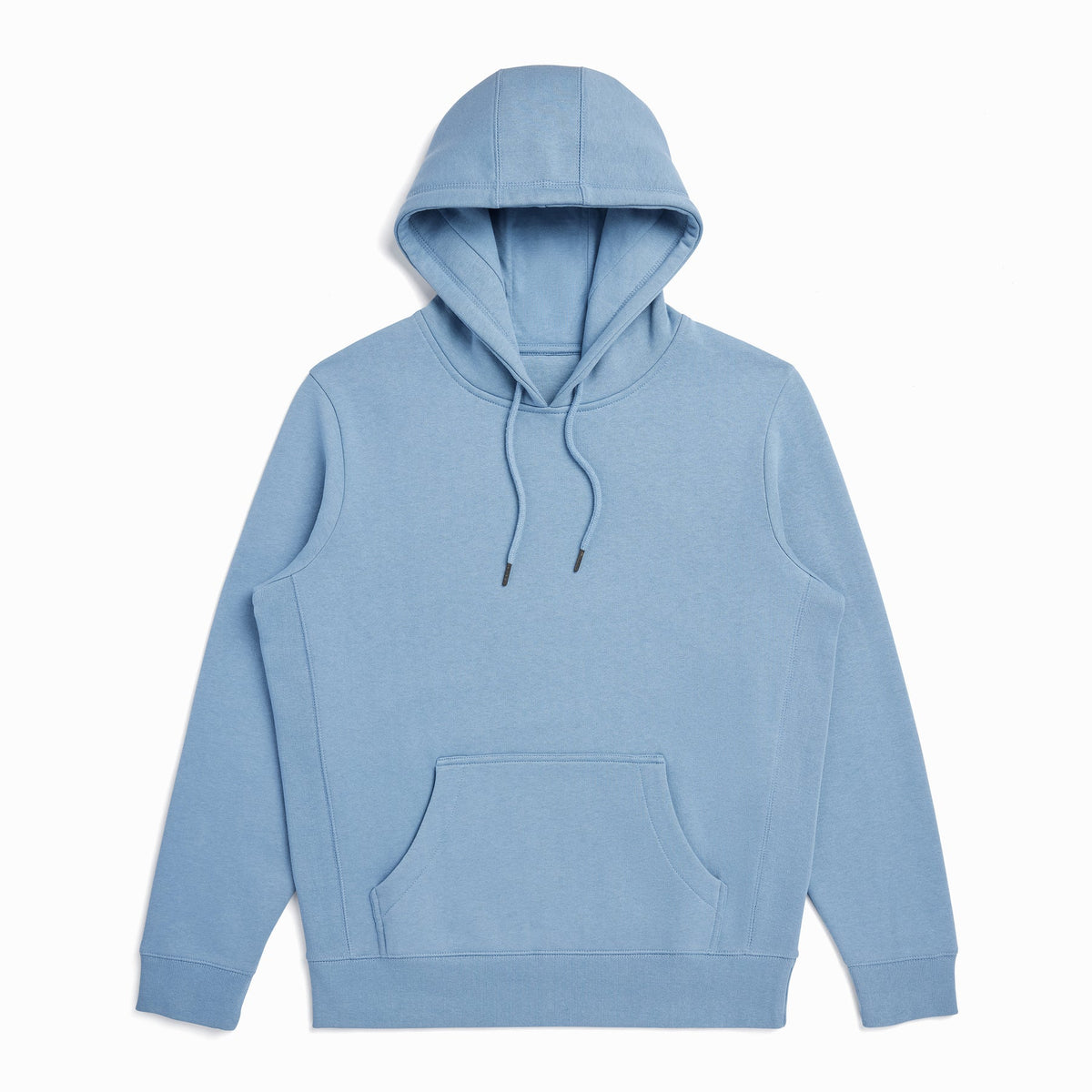 Cloudy Blue Heavyweight Organic Brushed Hood