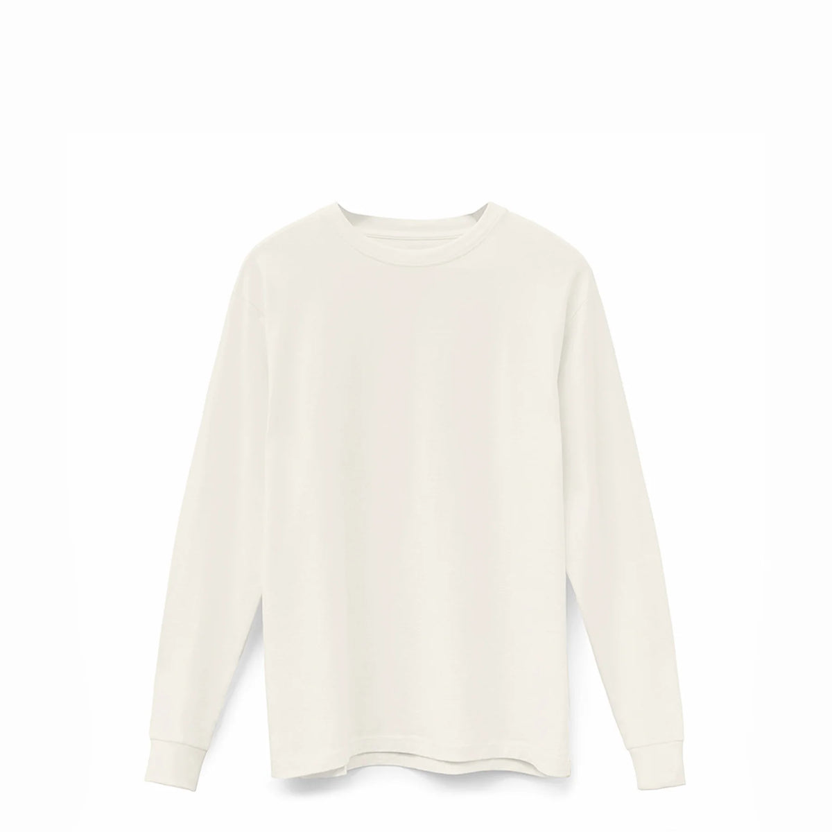 Natural Midweight Supima® Long Sleeve Tee