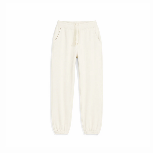 Natural Organic Heavyweight Brushed Jogger